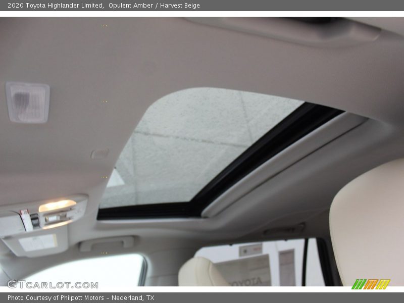 Opulent Amber / Harvest Beige 2020 Toyota Highlander Limited
