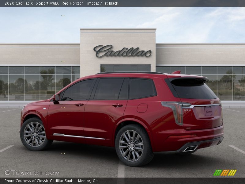 Red Horizon Tintcoat / Jet Black 2020 Cadillac XT6 Sport AWD