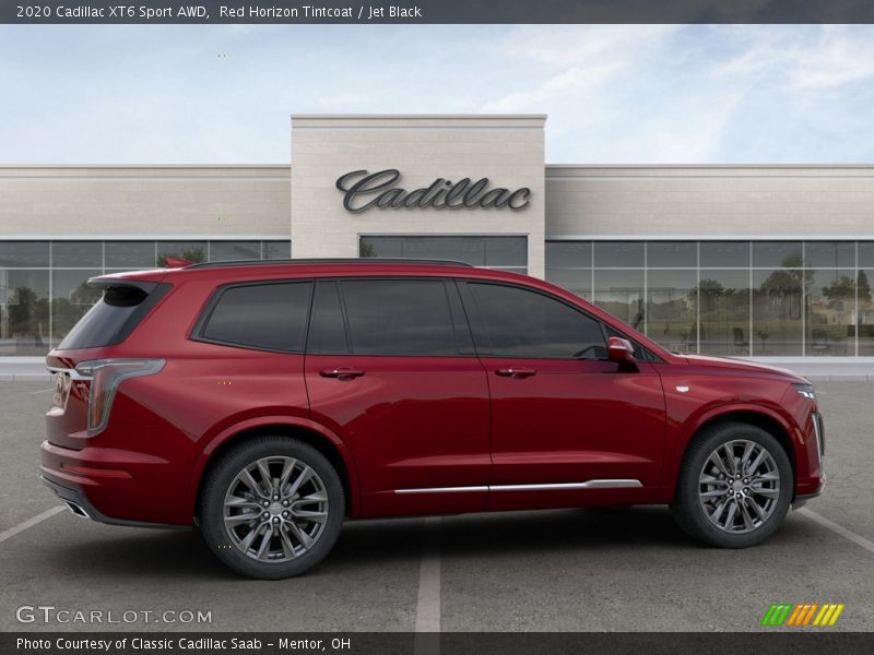 Red Horizon Tintcoat / Jet Black 2020 Cadillac XT6 Sport AWD