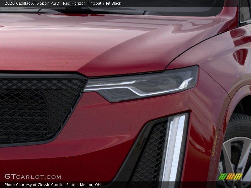 Red Horizon Tintcoat / Jet Black 2020 Cadillac XT6 Sport AWD