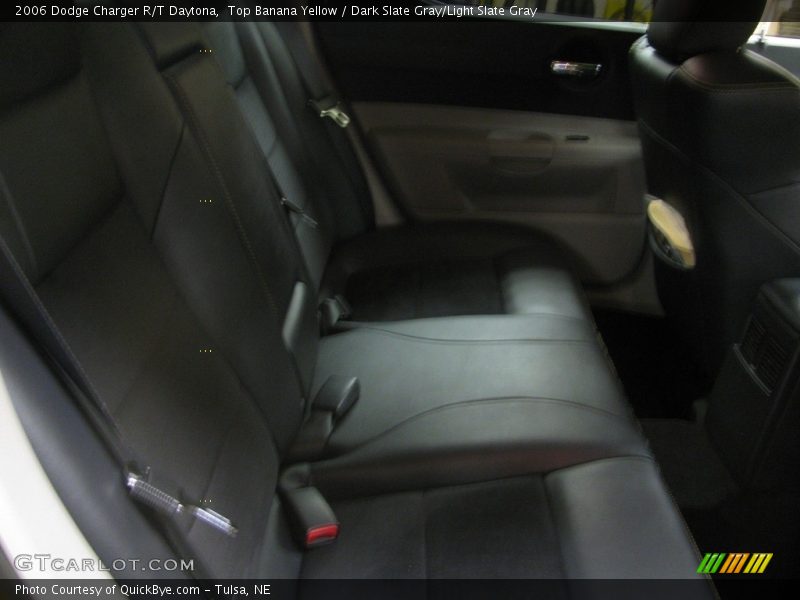Top Banana Yellow / Dark Slate Gray/Light Slate Gray 2006 Dodge Charger R/T Daytona