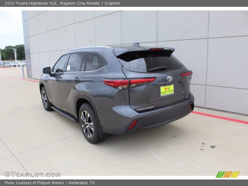 Magnetic Gray Metallic / Graphite 2020 Toyota Highlander XLE