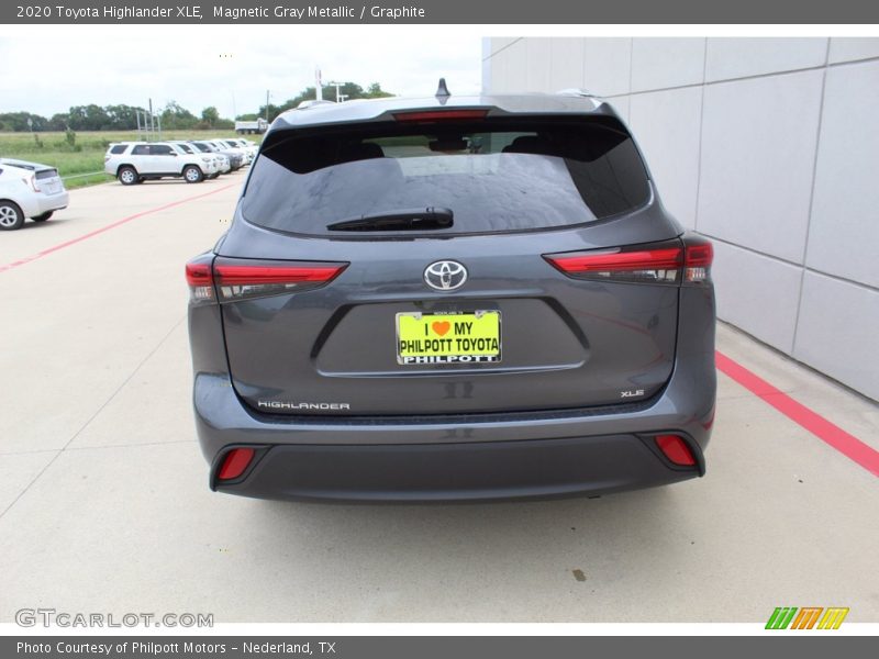 Magnetic Gray Metallic / Graphite 2020 Toyota Highlander XLE