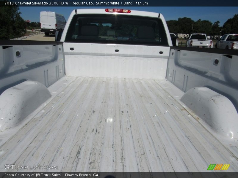 Summit White / Dark Titanium 2013 Chevrolet Silverado 3500HD WT Regular Cab