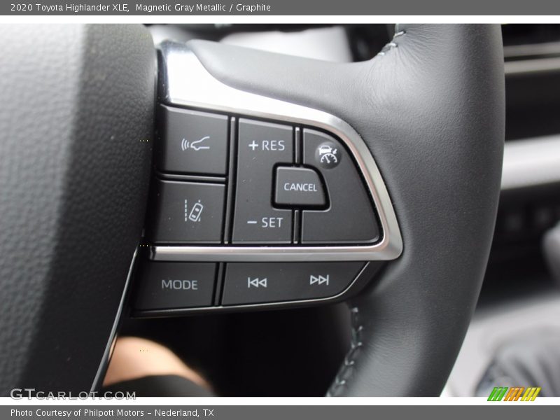 Magnetic Gray Metallic / Graphite 2020 Toyota Highlander XLE