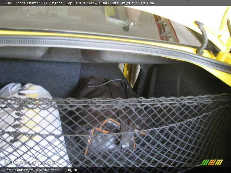 Top Banana Yellow / Dark Slate Gray/Light Slate Gray 2006 Dodge Charger R/T Daytona