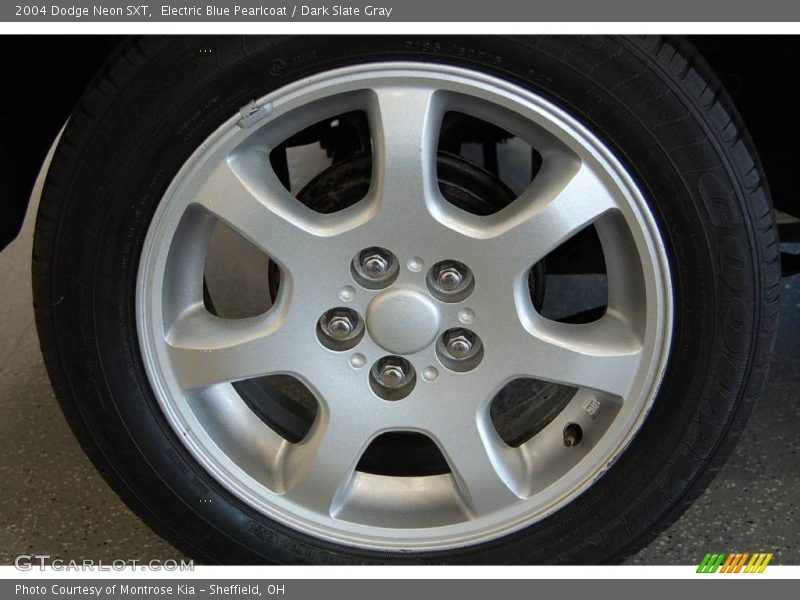 Electric Blue Pearlcoat / Dark Slate Gray 2004 Dodge Neon SXT