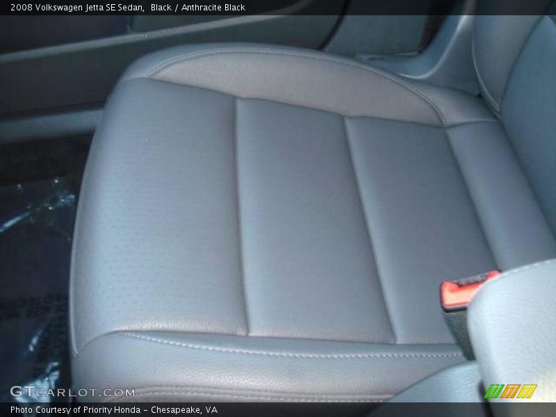 Black / Anthracite Black 2008 Volkswagen Jetta SE Sedan