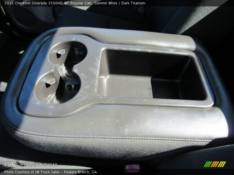 Summit White / Dark Titanium 2013 Chevrolet Silverado 3500HD WT Regular Cab