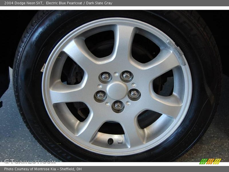 Electric Blue Pearlcoat / Dark Slate Gray 2004 Dodge Neon SXT
