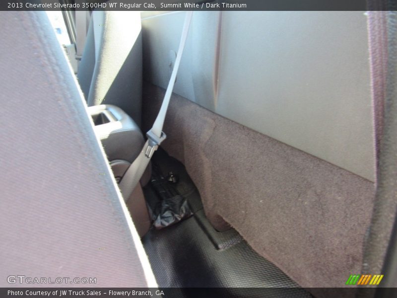 Summit White / Dark Titanium 2013 Chevrolet Silverado 3500HD WT Regular Cab