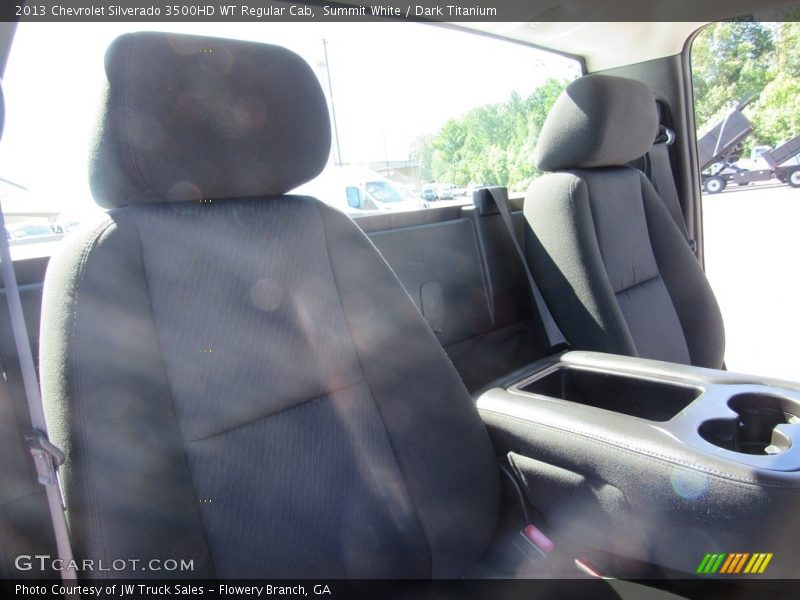 Summit White / Dark Titanium 2013 Chevrolet Silverado 3500HD WT Regular Cab