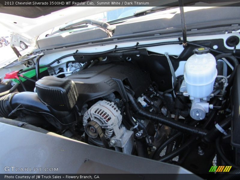  2013 Silverado 3500HD WT Regular Cab Engine - 6.0 Liter OHV 16-Valve VVT Flex-Fuel Vortec V8