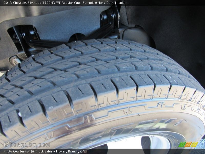 Summit White / Dark Titanium 2013 Chevrolet Silverado 3500HD WT Regular Cab