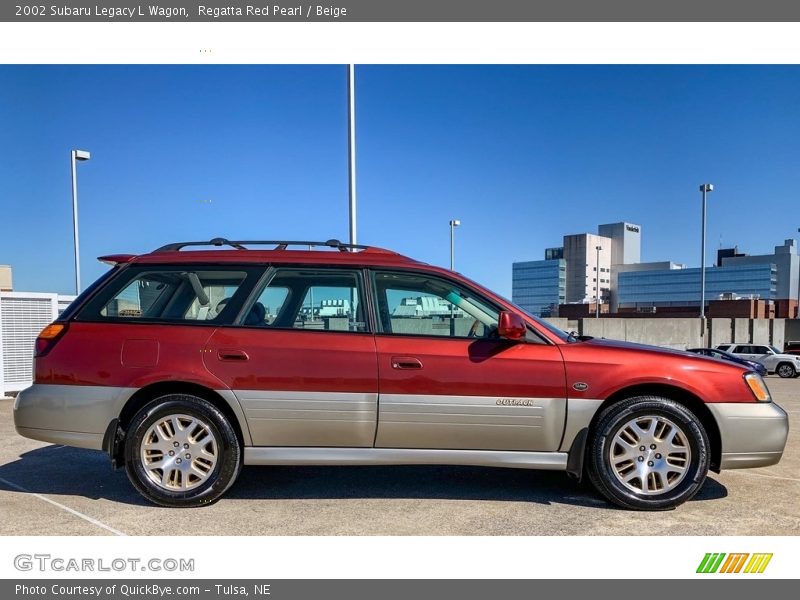  2002 Legacy L Wagon Regatta Red Pearl