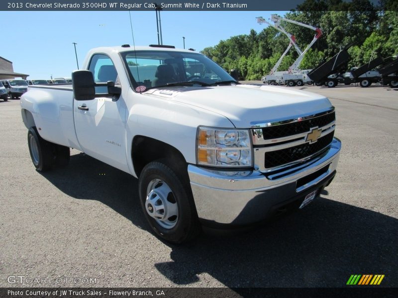  2013 Silverado 3500HD WT Regular Cab Summit White
