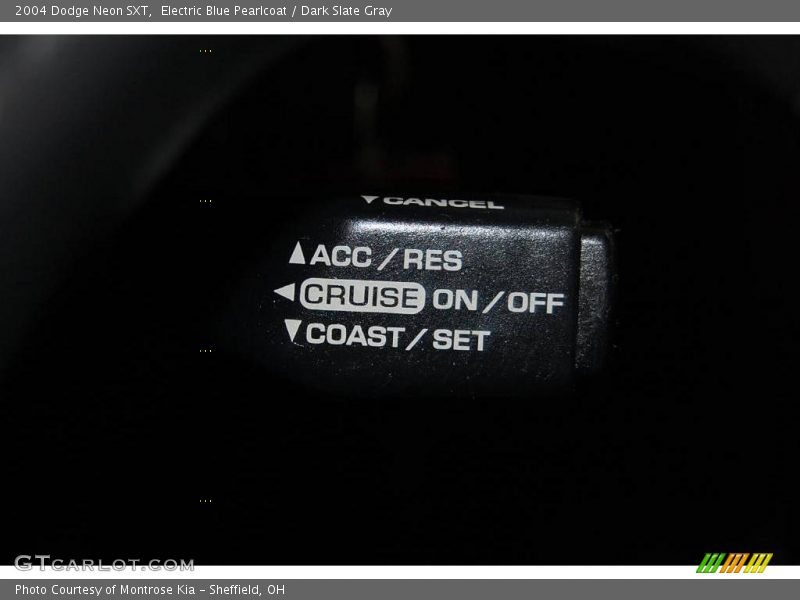 Electric Blue Pearlcoat / Dark Slate Gray 2004 Dodge Neon SXT
