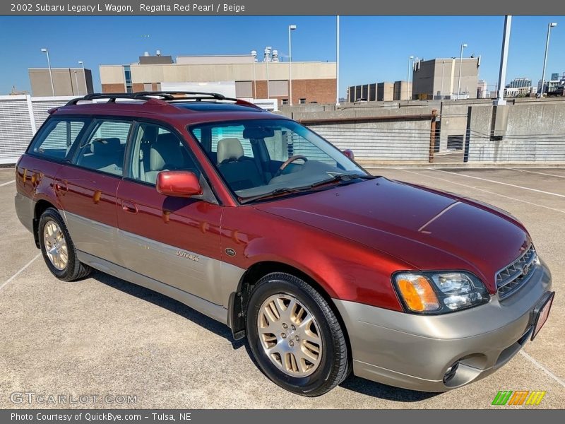 Front 3/4 View of 2002 Legacy L Wagon