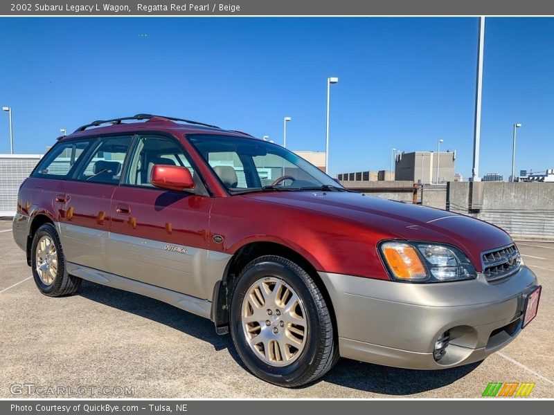  2002 Legacy L Wagon Regatta Red Pearl
