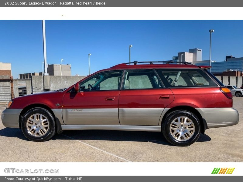  2002 Legacy L Wagon Regatta Red Pearl