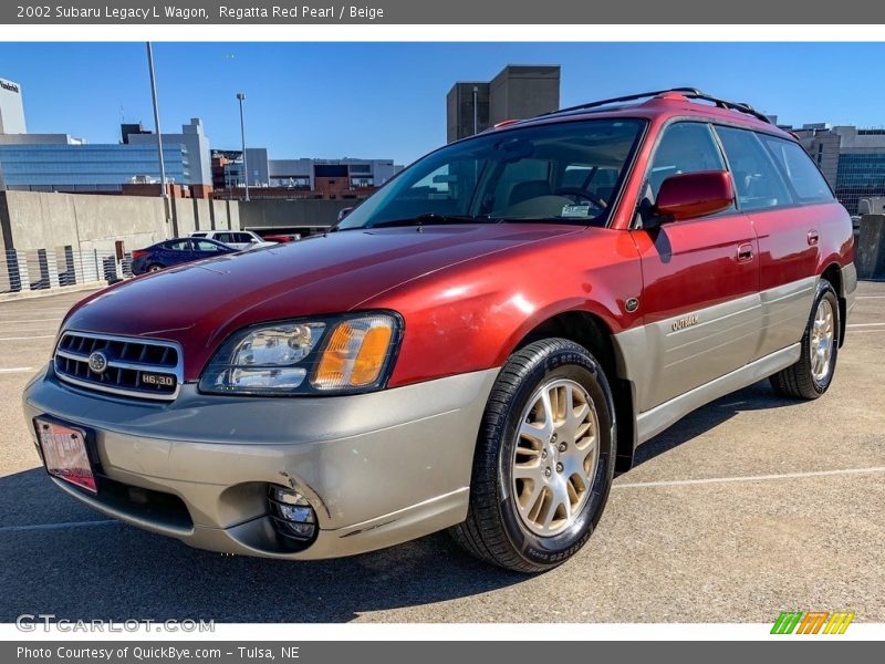  2002 Legacy L Wagon Regatta Red Pearl