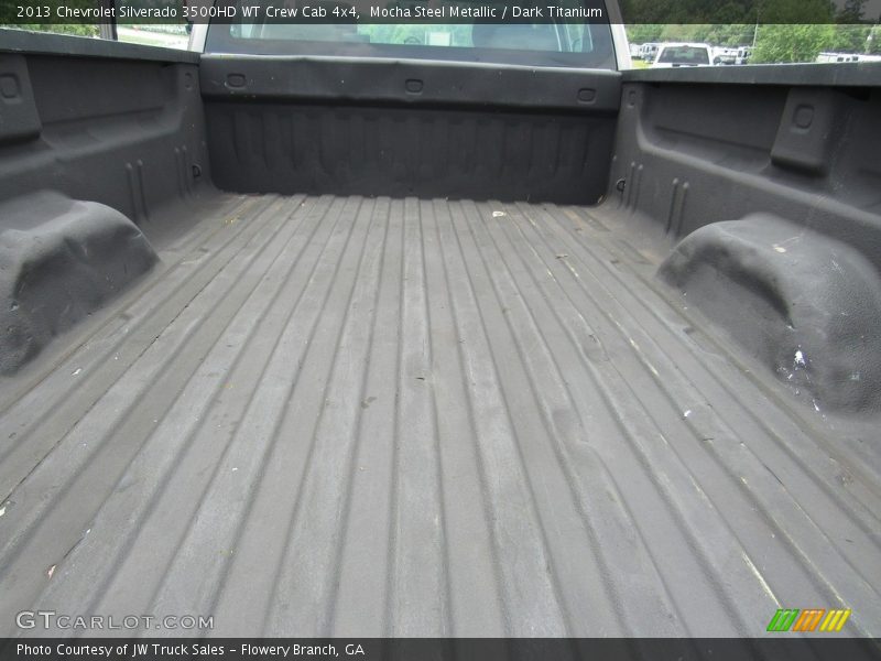 Mocha Steel Metallic / Dark Titanium 2013 Chevrolet Silverado 3500HD WT Crew Cab 4x4
