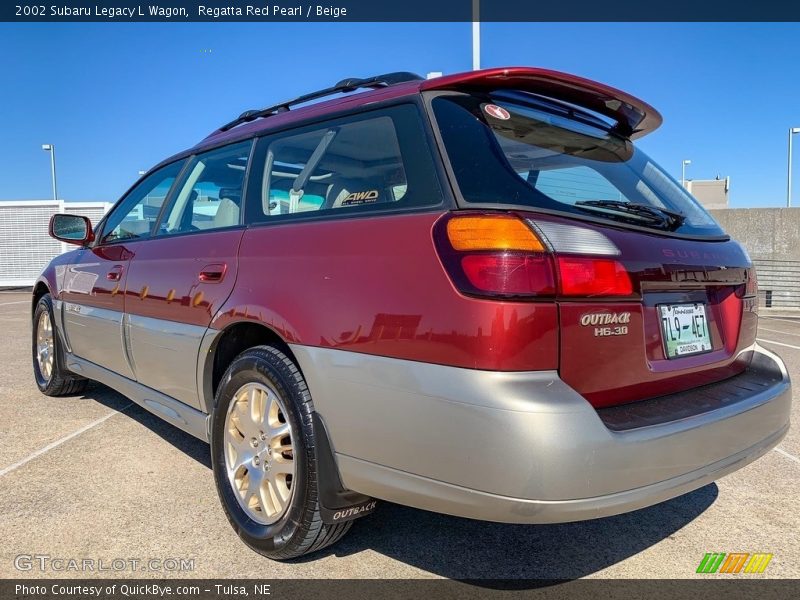  2002 Legacy L Wagon Regatta Red Pearl