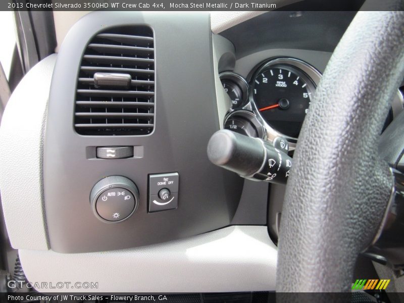 Controls of 2013 Silverado 3500HD WT Crew Cab 4x4
