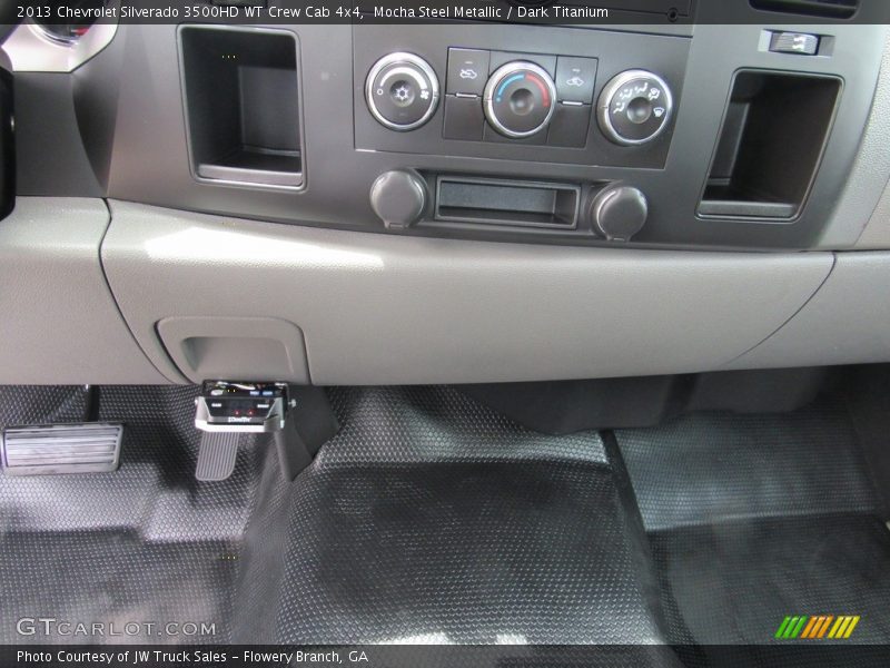 Controls of 2013 Silverado 3500HD WT Crew Cab 4x4