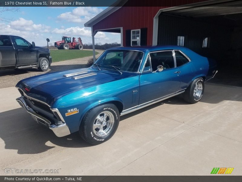 Front 3/4 View of 1970 Nova SS
