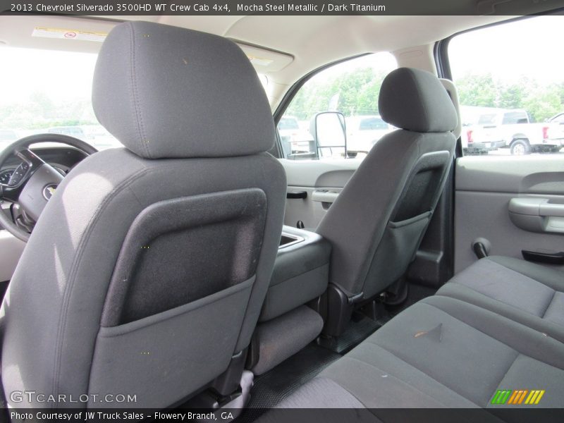 Mocha Steel Metallic / Dark Titanium 2013 Chevrolet Silverado 3500HD WT Crew Cab 4x4