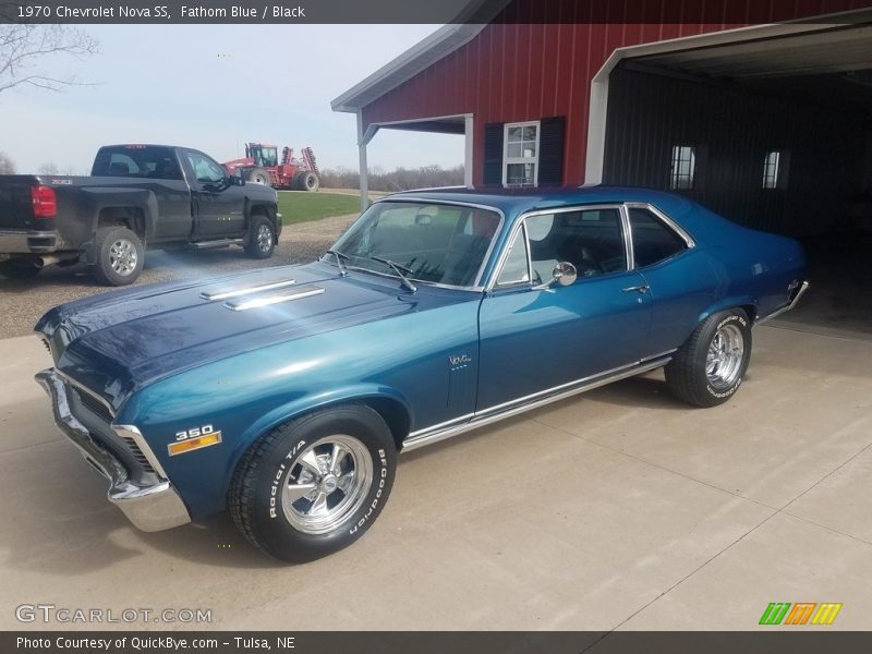  1970 Nova SS Fathom Blue