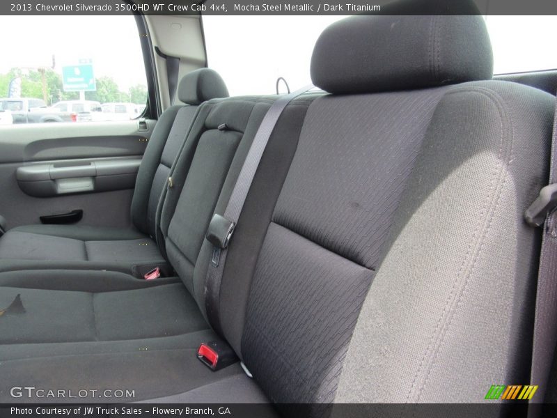 Mocha Steel Metallic / Dark Titanium 2013 Chevrolet Silverado 3500HD WT Crew Cab 4x4