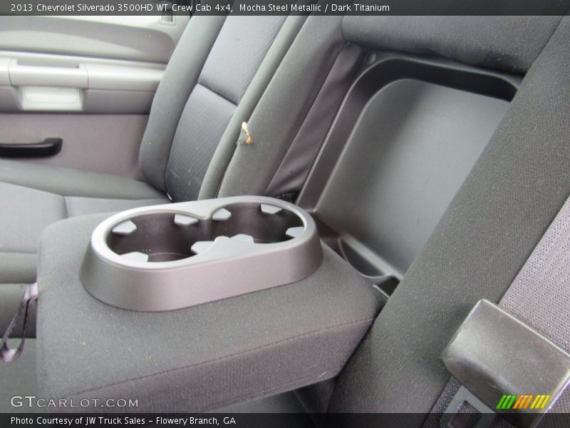 Mocha Steel Metallic / Dark Titanium 2013 Chevrolet Silverado 3500HD WT Crew Cab 4x4