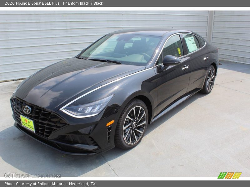 Phantom Black / Black 2020 Hyundai Sonata SEL Plus