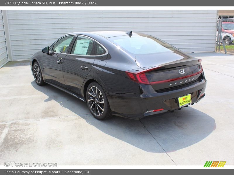 Phantom Black / Black 2020 Hyundai Sonata SEL Plus