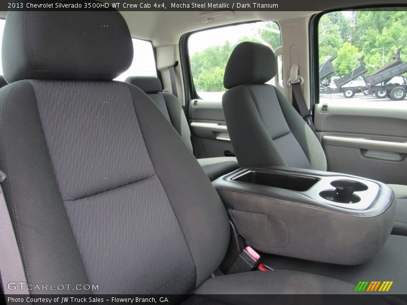 Front Seat of 2013 Silverado 3500HD WT Crew Cab 4x4