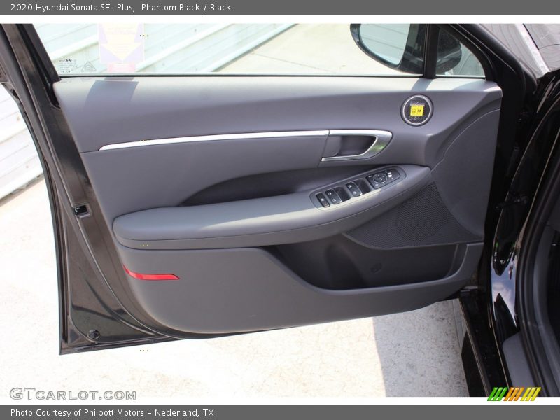 Phantom Black / Black 2020 Hyundai Sonata SEL Plus