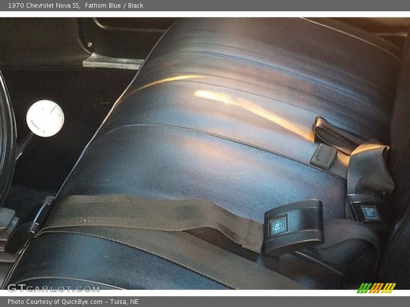 Fathom Blue / Black 1970 Chevrolet Nova SS