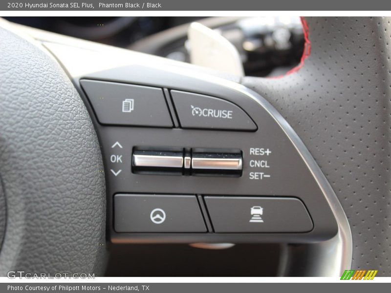 Phantom Black / Black 2020 Hyundai Sonata SEL Plus