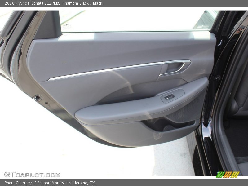 Phantom Black / Black 2020 Hyundai Sonata SEL Plus