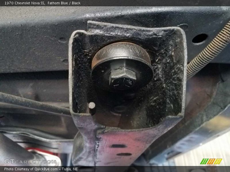 Fathom Blue / Black 1970 Chevrolet Nova SS