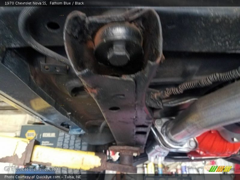 Fathom Blue / Black 1970 Chevrolet Nova SS