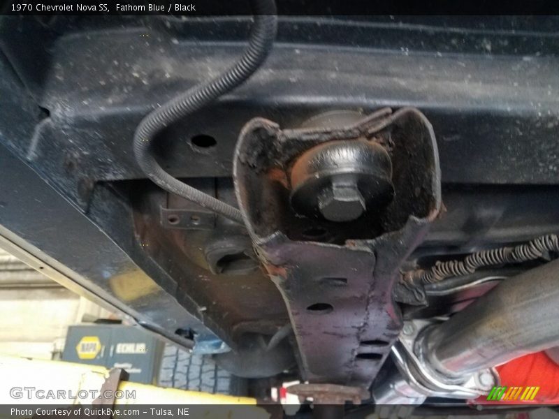 Fathom Blue / Black 1970 Chevrolet Nova SS