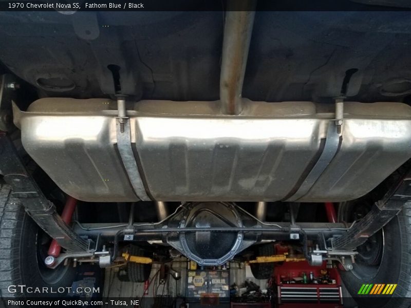 Fathom Blue / Black 1970 Chevrolet Nova SS
