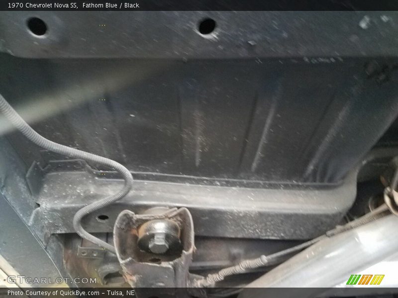 Fathom Blue / Black 1970 Chevrolet Nova SS