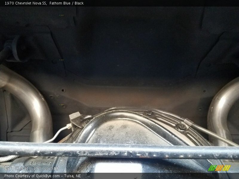 Fathom Blue / Black 1970 Chevrolet Nova SS