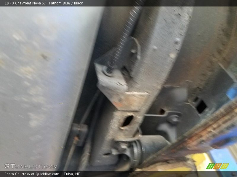 Fathom Blue / Black 1970 Chevrolet Nova SS