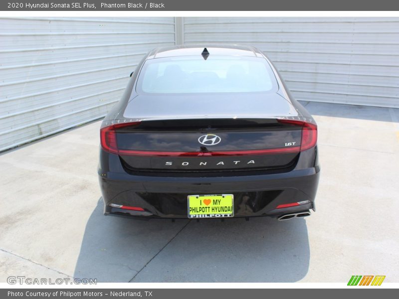 Phantom Black / Black 2020 Hyundai Sonata SEL Plus