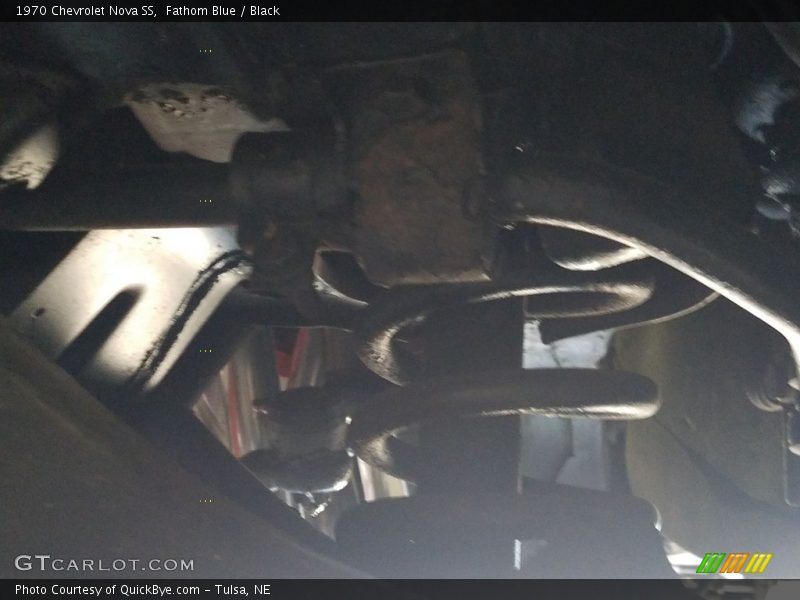 Fathom Blue / Black 1970 Chevrolet Nova SS